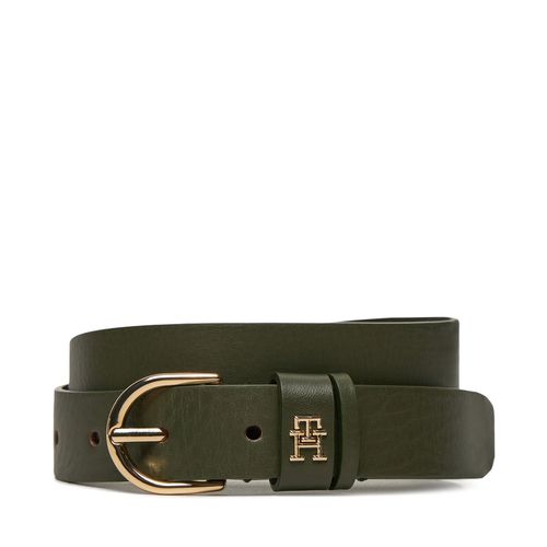 Ceinture Tommy Hilfiger AW0AW16798 Kaki - Chaussures.fr - Modalova