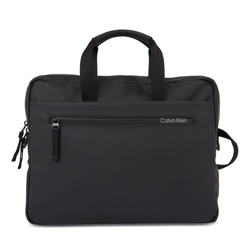Sac ordinateur Calvin Klein Rubberized Slim Conv Laptop Bag K50K510796 Ck Black BAX - Chaussures.fr - Modalova