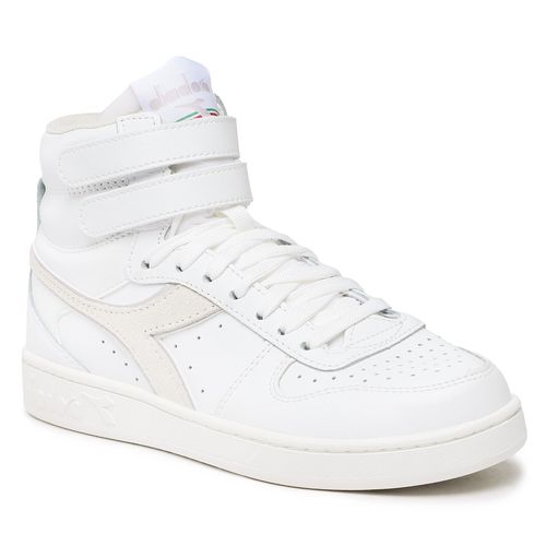Sneakers Diadora Magic Basket Mid Leather Wn 501.178555 D0113 White/Lilac Marble - Chaussures.fr - Modalova
