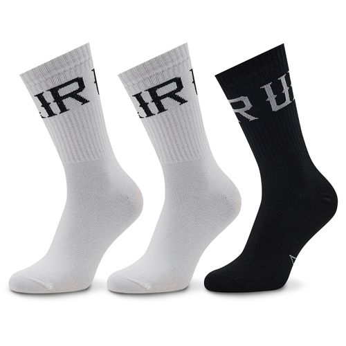 Lot de 3 paires de chaussettes hautes unisexe Unfair Athletics Basic UNFR22-076 Black/White - Chaussures.fr - Modalova