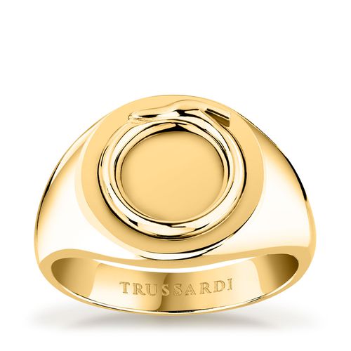 Bague Trussardi TJAXB10012 Or - Chaussures.fr - Modalova