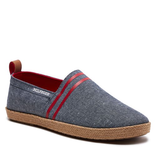 Espadrilles Tommy Hilfiger Hilfiger Espadrille C Chambray FM0FM04982 Blue DW5 - Chaussures.fr - Modalova