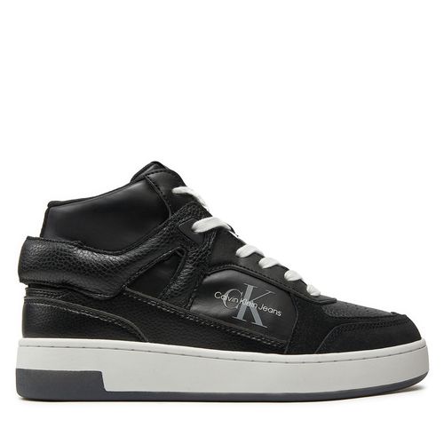 Sneakers Calvin Klein Jeans Basket Cupsole High Mix Ml Mtr YW0YW01489 Noir - Chaussures.fr - Modalova