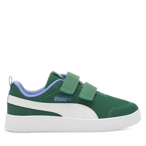 Sneakers Puma Courtflex V2 Mesh V Ps 37175818 Vert - Chaussures.fr - Modalova