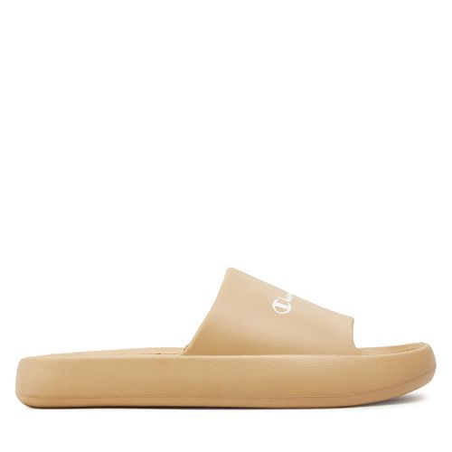 Mules / sandales de bain Champion Soft Slipper Slide S22255-CHA-MS041 Beige - Chaussures.fr - Modalova