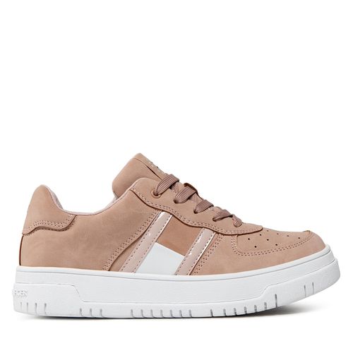 Sneakers Tommy Hilfiger Low Cut Lace-Up Sneaker T3A9-32341-1477 M Rose - Chaussures.fr - Modalova