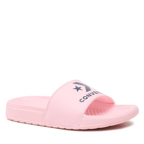 Mules / sandales de bain Converse All Star Slide Slip A02859C Sunrise Pink/Navy/Sunrise Pink - Chaussures.fr - Modalova