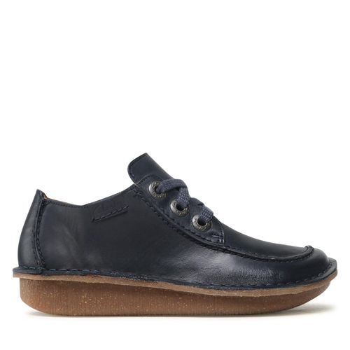 Chaussures basses Clarks Funny Dream 261668184 Navy Leather 030 - Chaussures.fr - Modalova