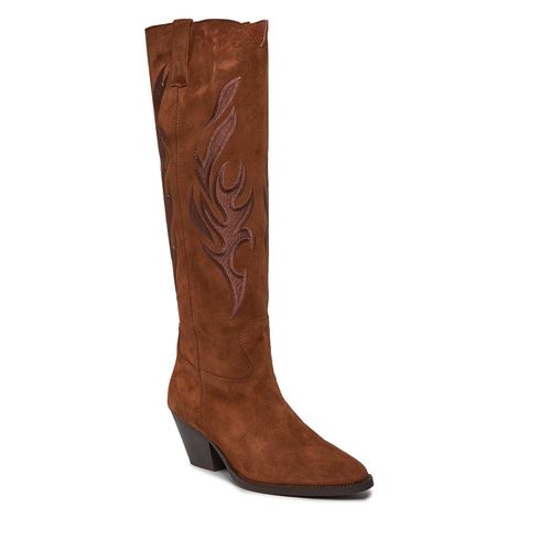 Bottes Bronx Western 14297-C Chestnut 3049 - Chaussures.fr - Modalova