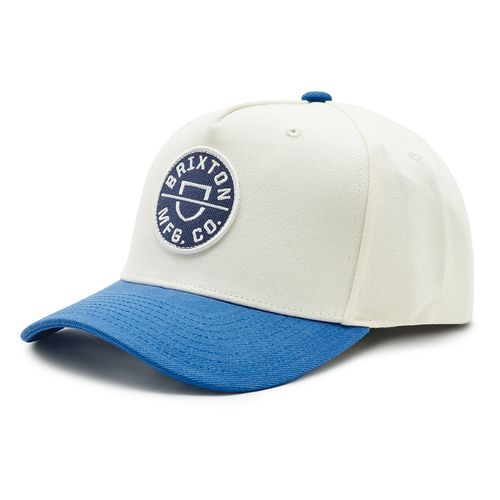 Casquette Brixton Crest C Mp 11001 Whitecap/Pacific Blue - Chaussures.fr - Modalova