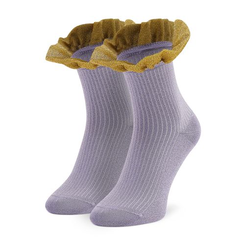 Chaussettes hautes Happy Socks SISCAY12-5000 Violet - Chaussures.fr - Modalova