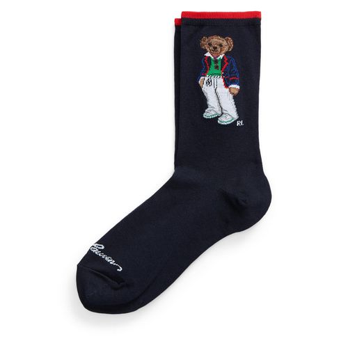 Chaussettes hautes Polo Ralph Lauren Spring Bear 455942325002 Navy - Chaussures.fr - Modalova