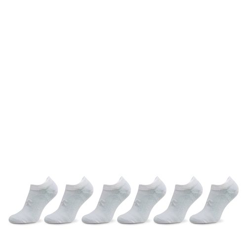 Lot de 6 paires de socquettes unisexe Under Armour Ua Essential No Show 6Pk 1382611-100 White/White/Halo Gray - Chaussures.fr - Modalova