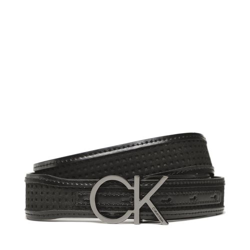 Ceinture Calvin Klein Re-Lock Insert 3 Cm Perf Belt K60K610497 BAX - Chaussures.fr - Modalova