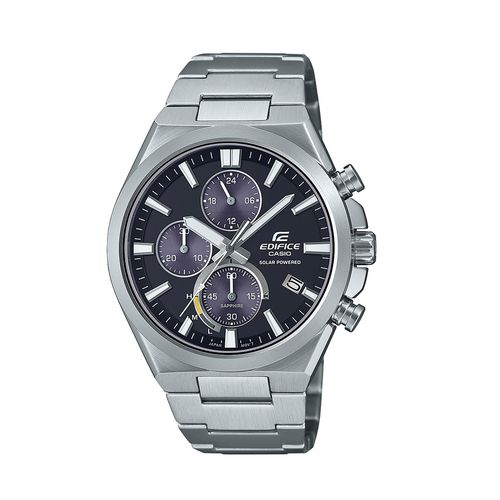 Montre Casio Edifice Solar Powered Chronograph EFS-S630D-1AVUEF Silver - Chaussures.fr - Modalova