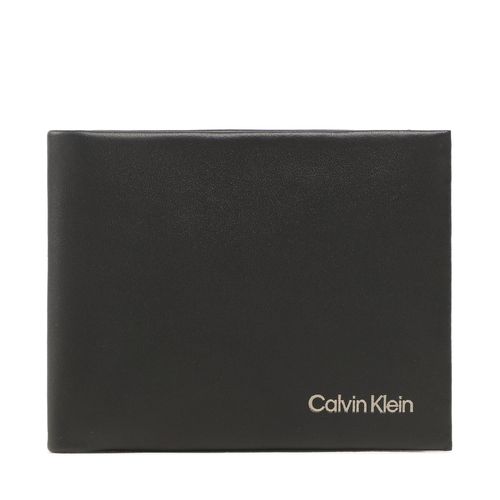 Portefeuille grand format Calvin Klein Ck Concise Bifold 6Cc W/Bill K50K510597 Noir - Chaussures.fr - Modalova