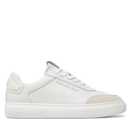 Sneakers Calvin Klein Jeans Casual Cupsole High/Low Freq YM0YM00670 Blanc - Chaussures.fr - Modalova