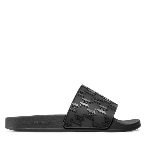 Mules / sandales de bain KARL LAGERFELD KL80903 Black Rubber - Chaussures.fr - Modalova