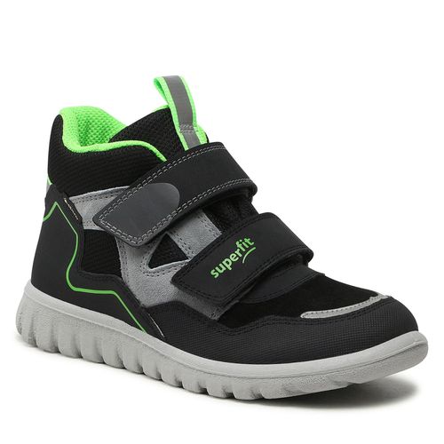 Boots Superfit GORE-TEX 1-006201-0000 D Schwarz/Grun - Chaussures.fr - Modalova