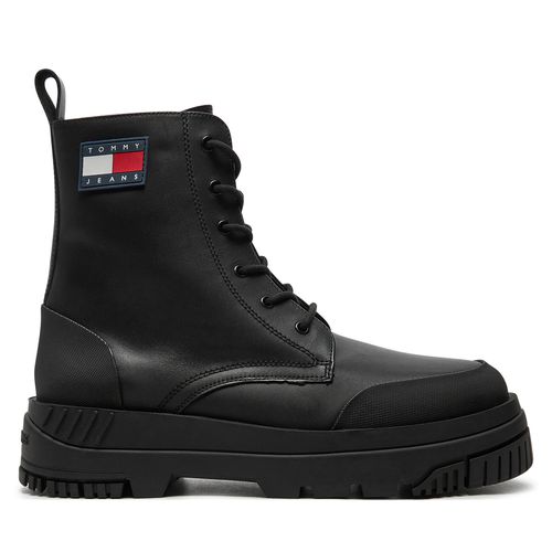 Boots Tommy Jeans EM0EM01511 Noir - Chaussures.fr - Modalova