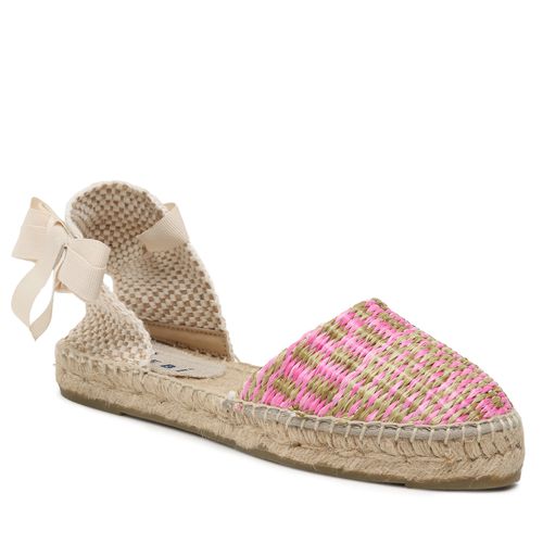 Espadrilles Manebi Flat Valenciana Espadrilles G 6.9 P0 Pink Green Mix - Chaussures.fr - Modalova