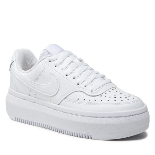 Chaussures Nike Court Vision Alta Ltr DM0113 100 White/White/White - Chaussures.fr - Modalova