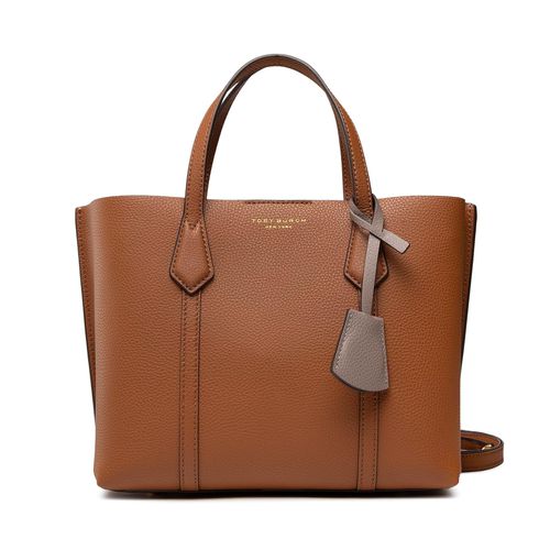 Sac à main Tory Burch Perry Small Triple-Compartment Tote 81928 Light Umber 905 - Chaussures.fr - Modalova