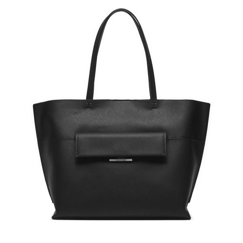 Sac à main Calvin Klein Linear K60K612556 Noir - Chaussures.fr - Modalova