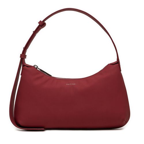 Sac à main Calvin Klein Calvin Soft Shoulder Bag K60K612156 Bordeaux - Chaussures.fr - Modalova