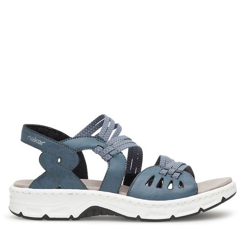 Sandales Rieker V9871-14 Bleu - Chaussures.fr - Modalova