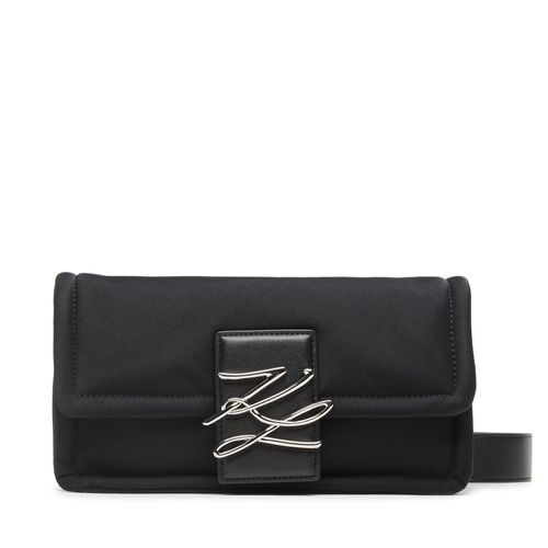 Sac à main KARL LAGERFELD 231W3040 Black A999 - Chaussures.fr - Modalova