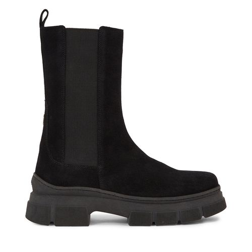 Bottines Chelsea Tommy Hilfiger Essential Suede Chelsea Boot FW0FW07489 Black BDS - Chaussures.fr - Modalova