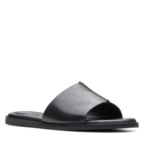 Mules / sandales de bain Clarks Karsea Mule 26166800 Black Leather - Chaussures.fr - Modalova