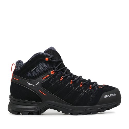 Chaussures de trekking Salewa Ms Alp Mate Mid Wp 61384-0996 Black Out/Fluo Orange - Chaussures.fr - Modalova