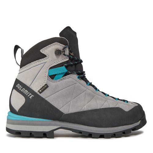 Chaussures de trekking Dolomite Crodarossa W'S Hi Close Fit Gtx GORE-TEX 289242 Aluminium Grey/Capri Blue - Chaussures.fr - Modalova