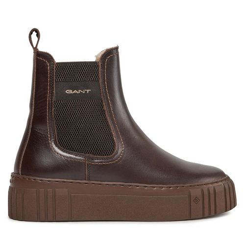 Bottines Chelsea Gant Snowmont Chelsea Boot 27551372 Dark Brown - Chaussures.fr - Modalova