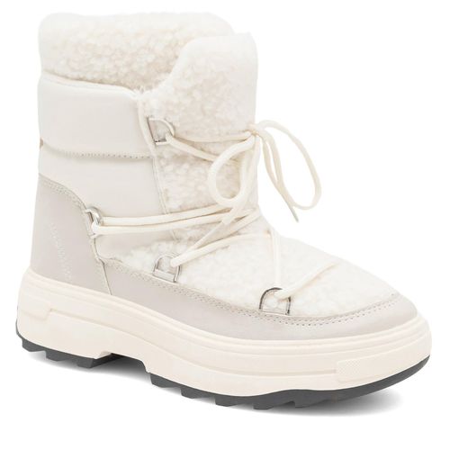 Bottes de neige DeeZee LORI N10368 Beige - Chaussures.fr - Modalova