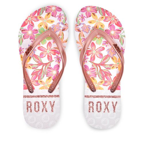Tongs Roxy ARGL100283 Rose - Chaussures.fr - Modalova