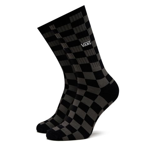 Chaussettes hautes Vans Checkeboard Crew VN0A3H3OBA5 Black/Charco - Chaussures.fr - Modalova