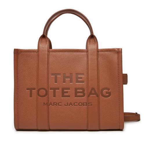 Sac à main Marc Jacobs The Leather Medium Tote Bag H004L01PF21 Marron - Chaussures.fr - Modalova