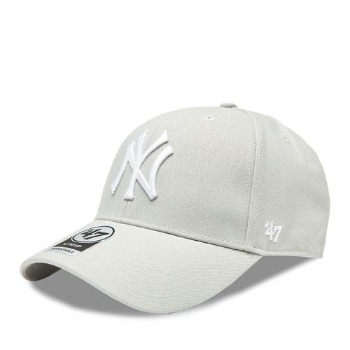 Casquette 47 Brand MLB New York Yankees '47 MVP SNAPBACK B-MVPSP17WBP-GY Grey - Chaussures.fr - Modalova