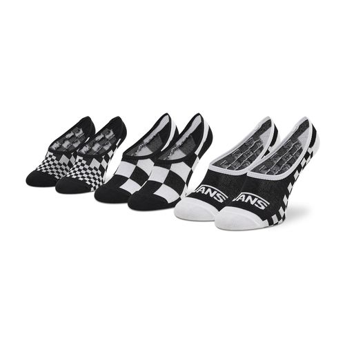 Lot de 3 paires de socquettes Vans Classic Check VN0A5L6T4481 Noir - Chaussures.fr - Modalova