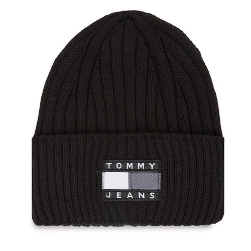 Bonnet Tommy Jeans Tjm Heritage Archive Beanie AM0AM11689 Noir - Chaussures.fr - Modalova