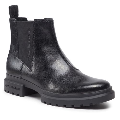 Bottines Chelsea Calvin Klein Jeans Cleated Chelsea Boot YW0YW00834 Black BDS - Chaussures.fr - Modalova