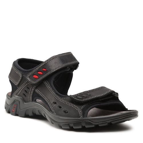 Sandales Imac 353170 Black/Red 3400/003 - Chaussures.fr - Modalova