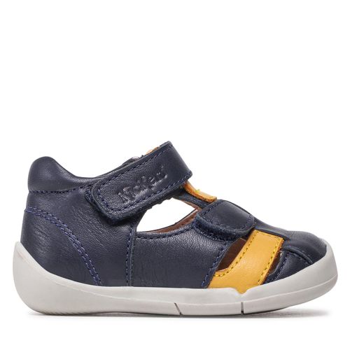 Sandales Kickers Wasabou 858392-10 Bleu marine - Chaussures.fr - Modalova