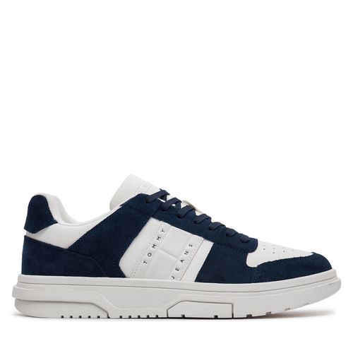 Sneakers Tommy Jeans The Brooklyn Suede EM0EM01371 Blue C1G - Chaussures.fr - Modalova
