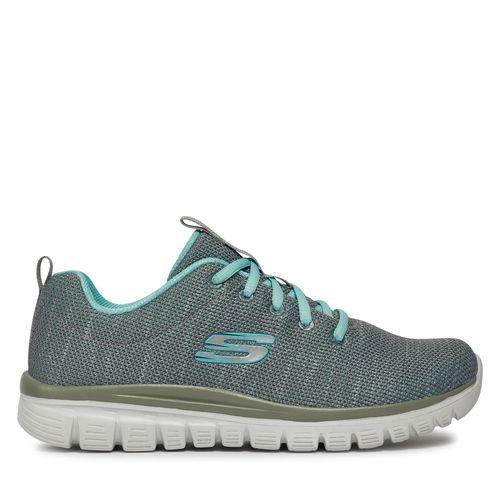 Sneakers Skechers Twisted Fortune 12614/GYMN Gris - Chaussures.fr - Modalova