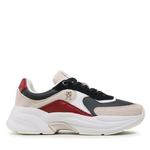 Sneakers Tommy Hilfiger Chunky Th Runner FW0FW07386 Space Blue DW6 - Chaussures.fr - Modalova