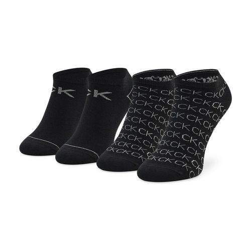 Lot de 2 paires de socquettes Calvin Klein 701218779 Black 001 - Chaussures.fr - Modalova